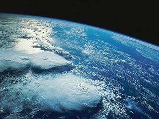 Earth-from-space-clouds