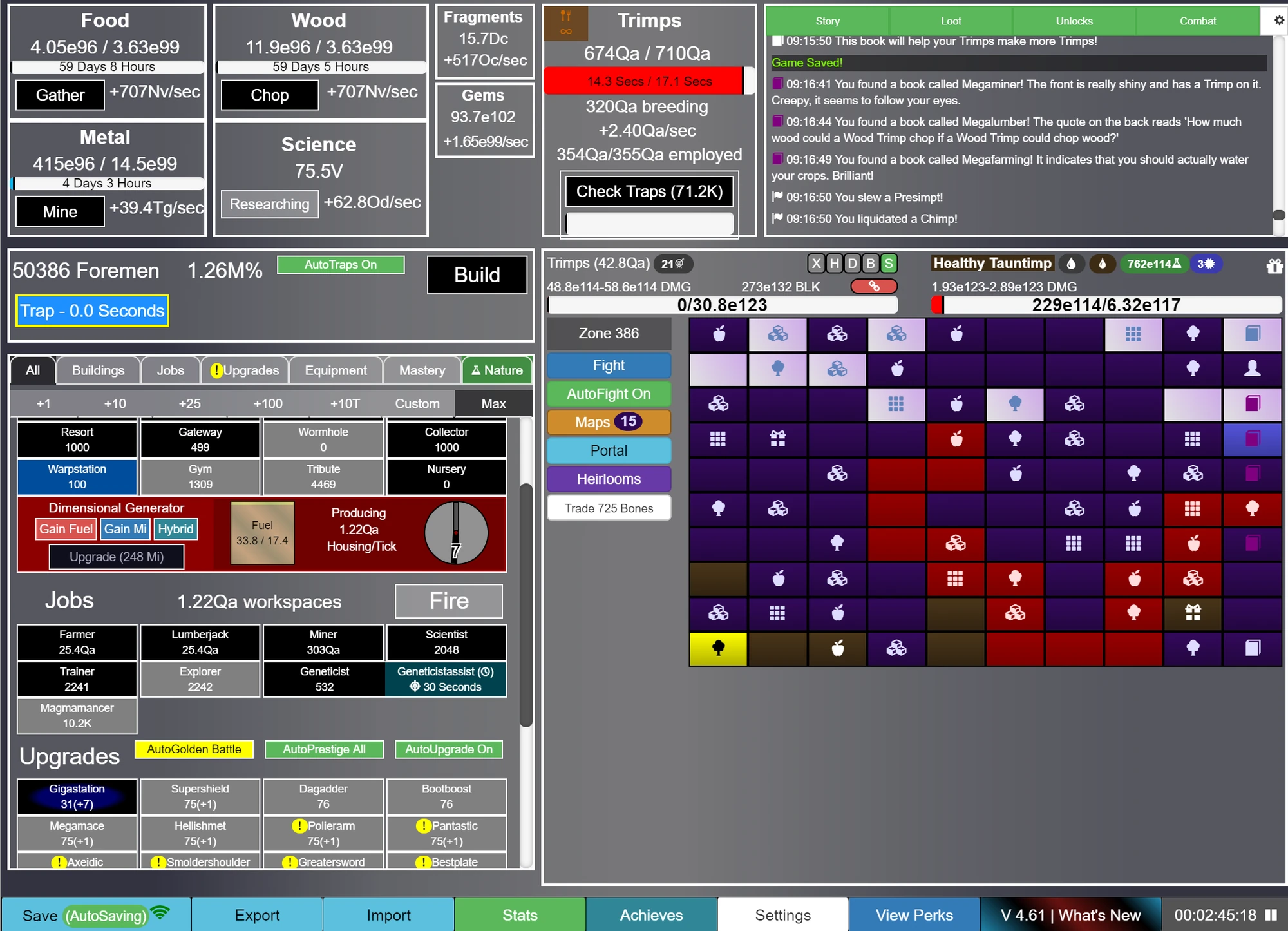 Empowerments of Nature Trimps Wikia Fandom