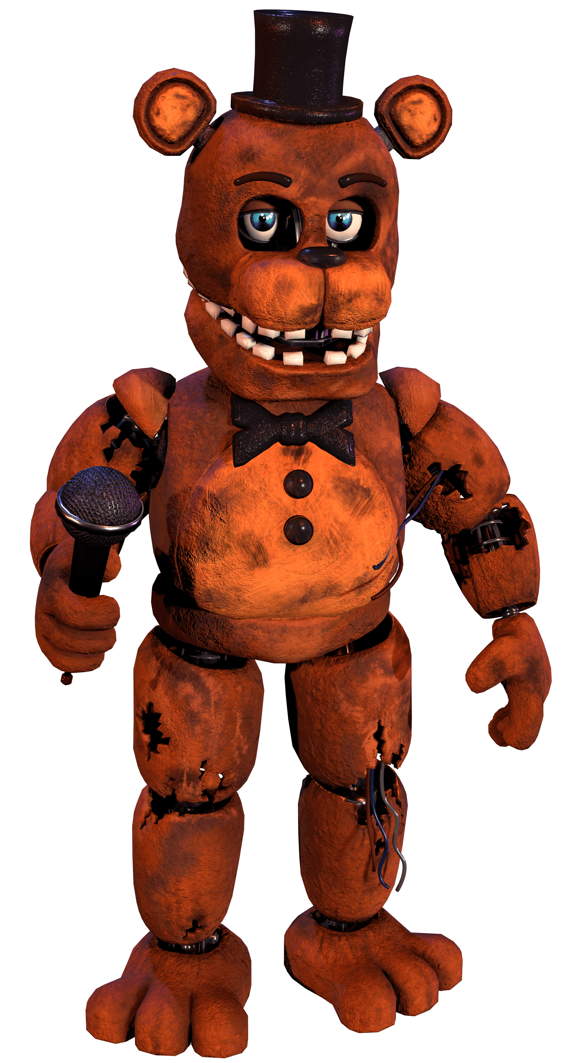 withered freddy action figure