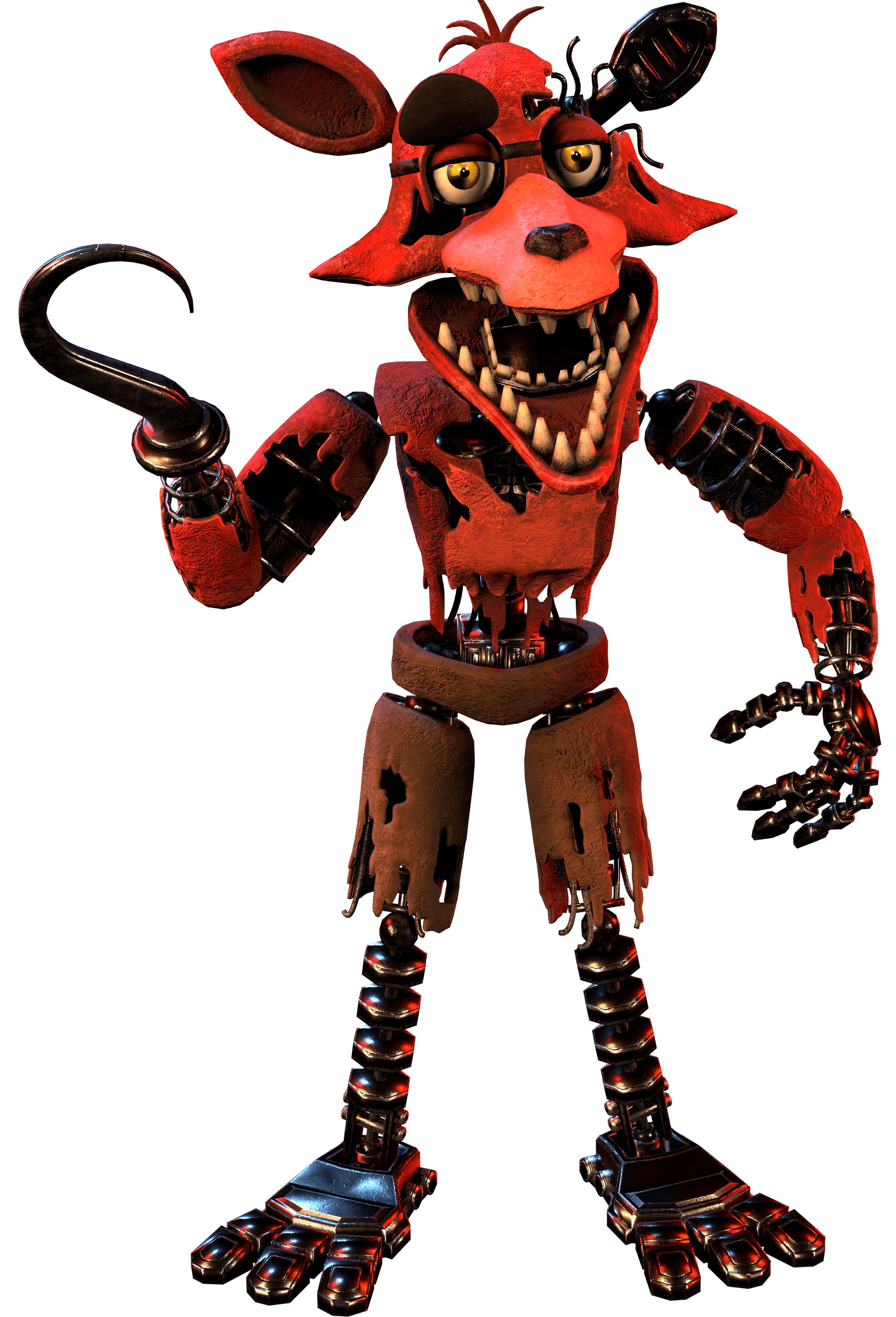 Withered Foxy Triple A Fazbear Wiki Fandom