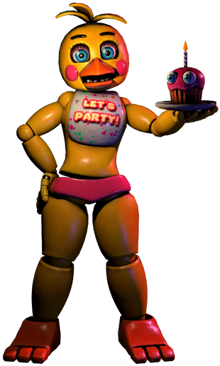 five nights at freddy's ar toy chica
