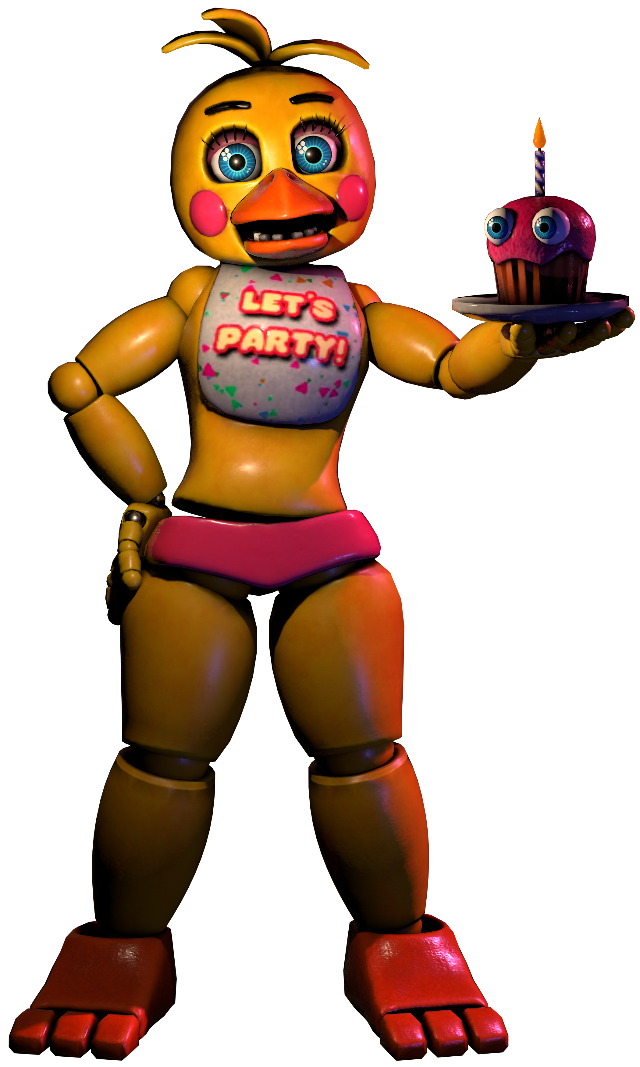 Fnaf 1 Toy Chica Minecraft Skin