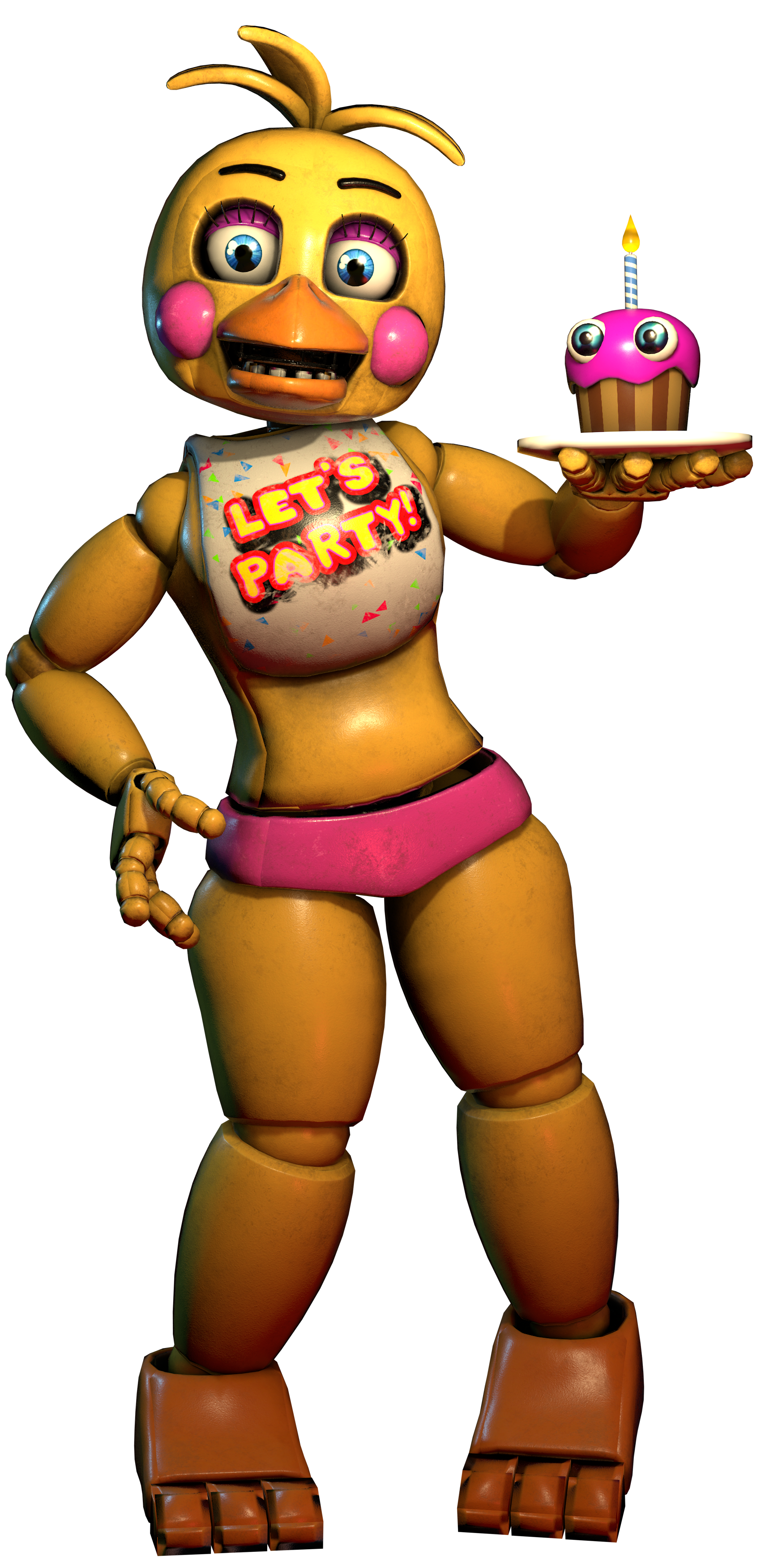 Fnaf Ar Toy Chica Png
