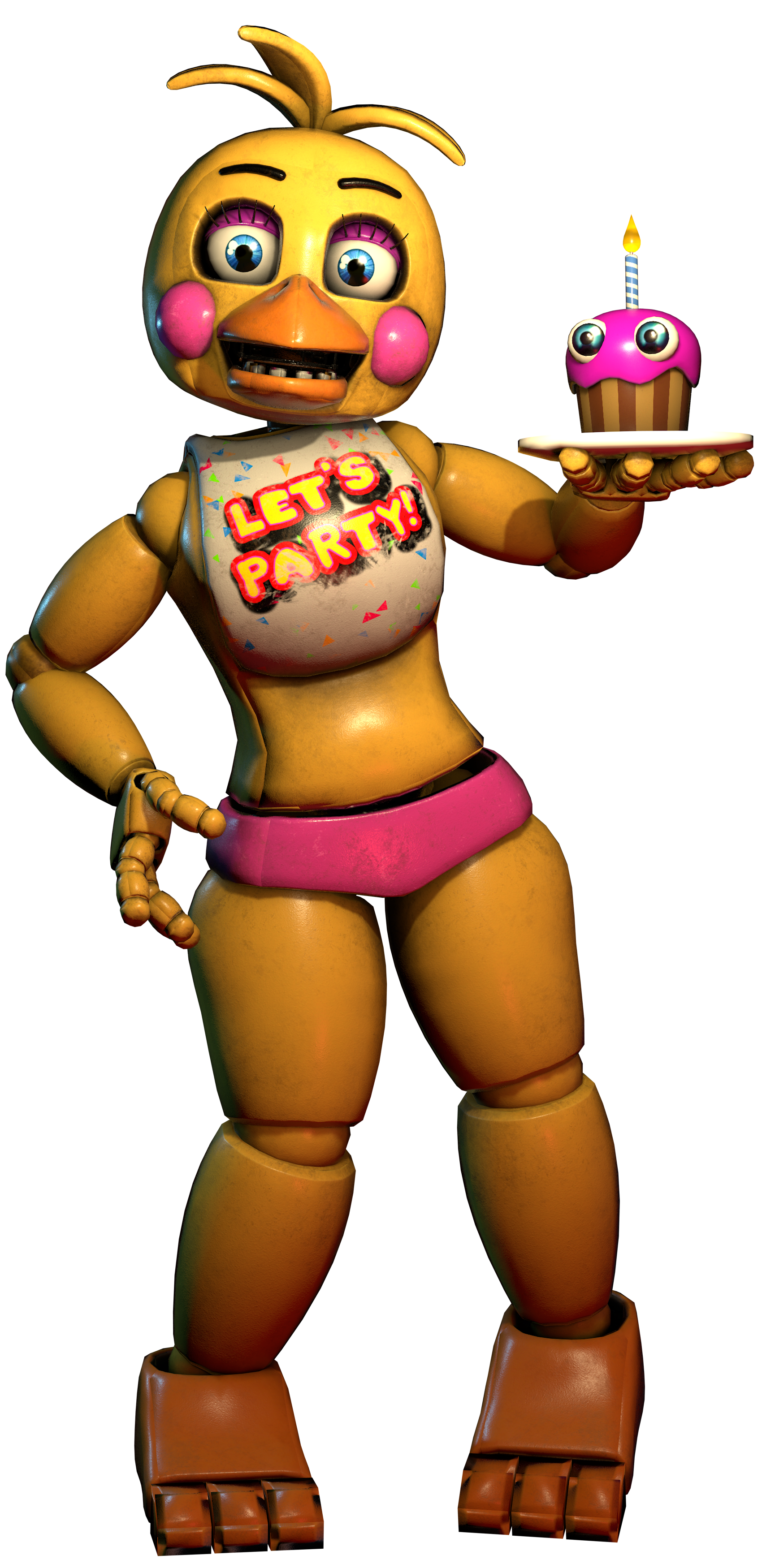 Fnaf 2 Withered Chica Fanart