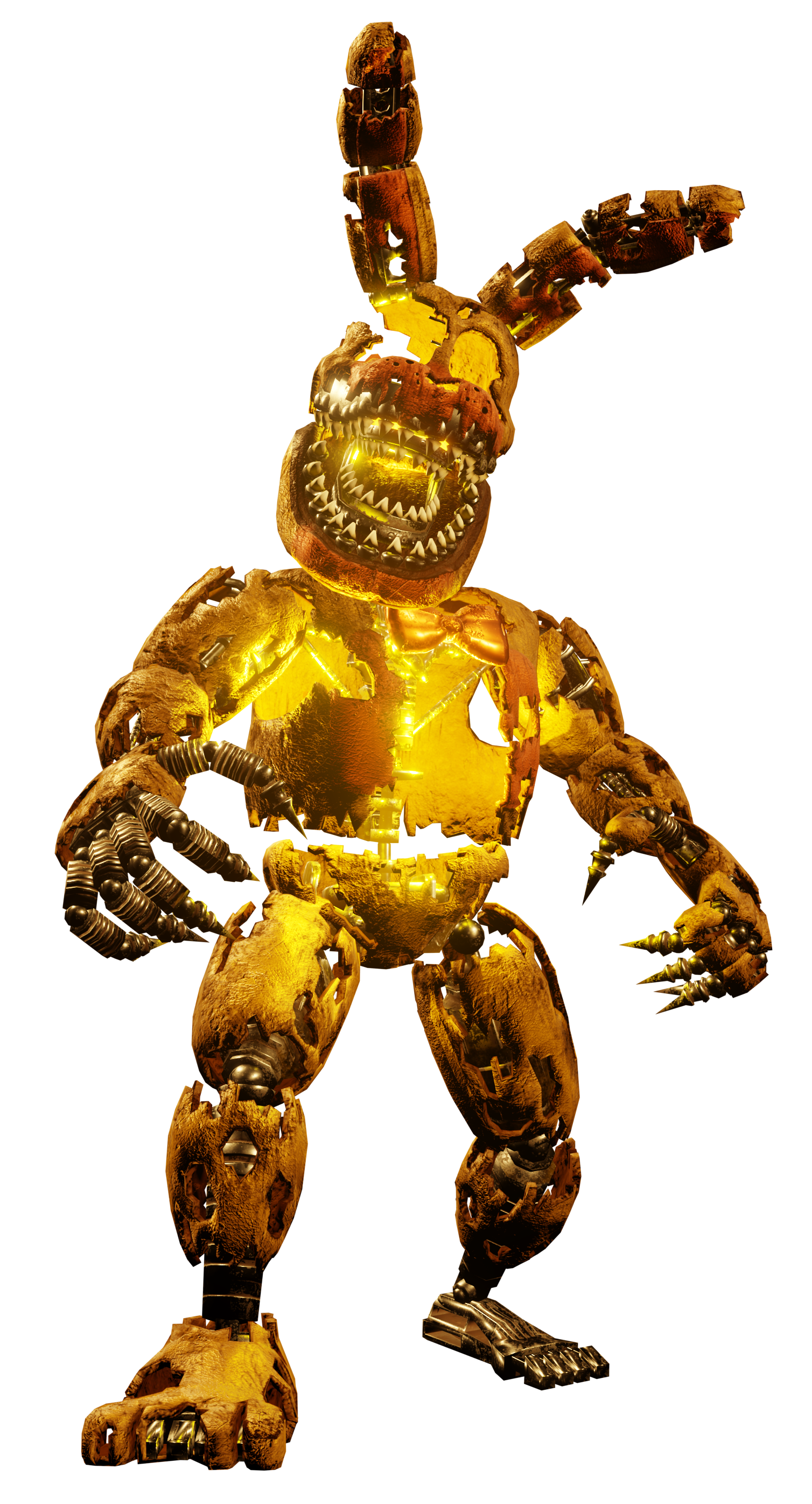 Fnaf Spring Bonnie Action Figure