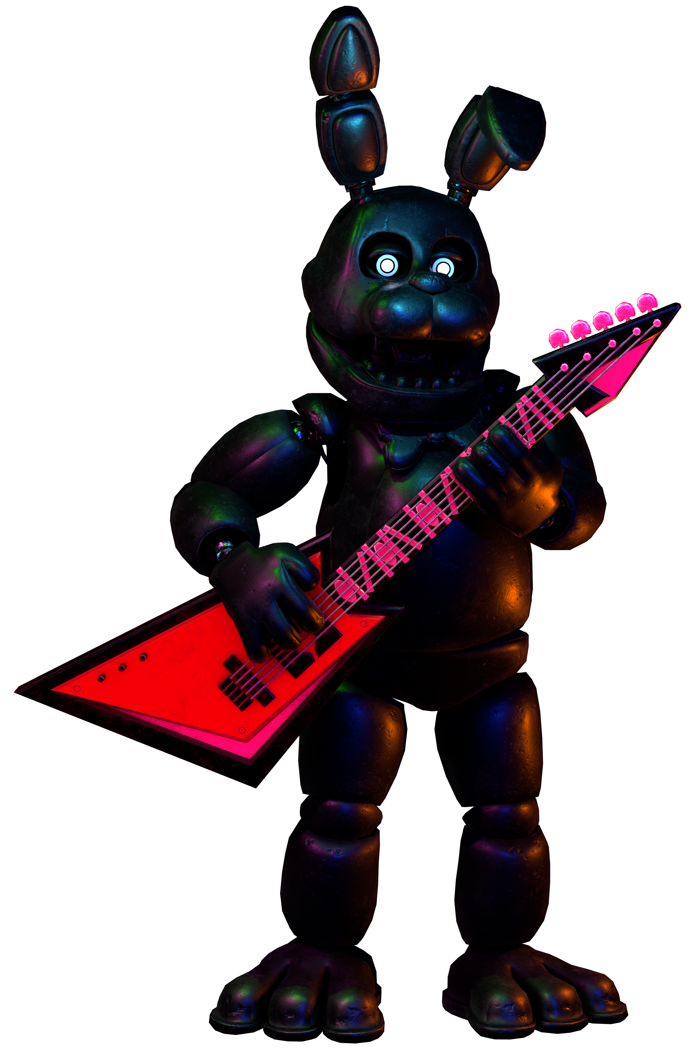 blacklight bonnie plush