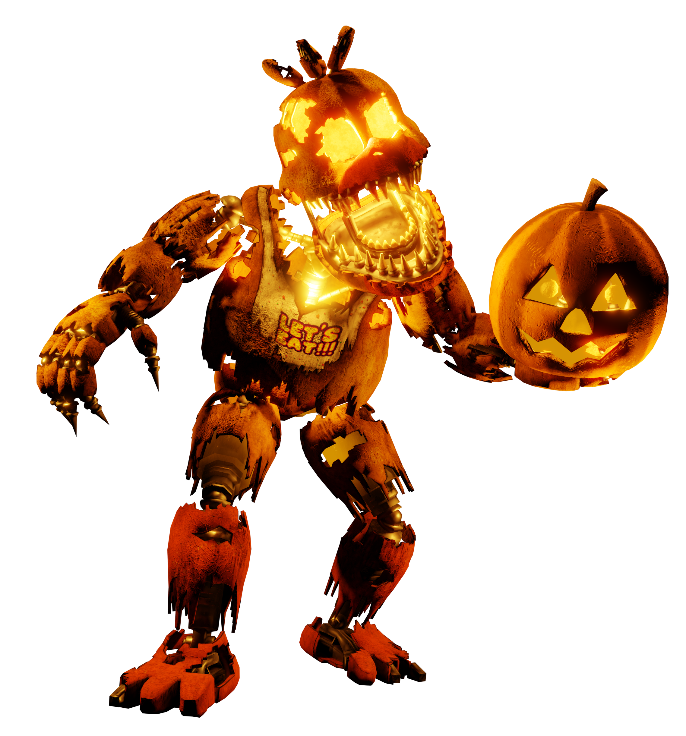 Fnaf 4 Nightmare Chica Full Body