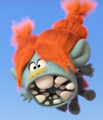 trolls with crazy hair