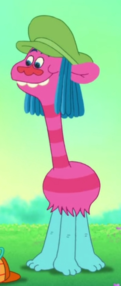 giraffe troll doll