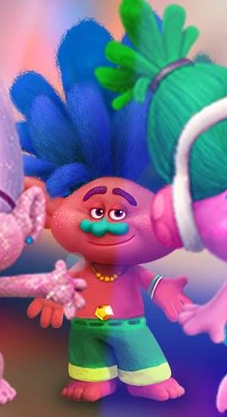 trolls with crazy hair