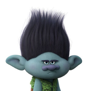 troll black hair
