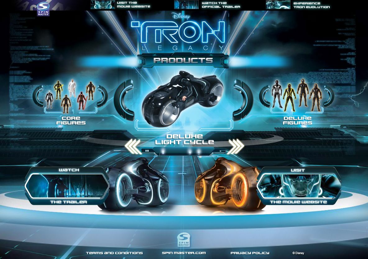 spin master tron legacy