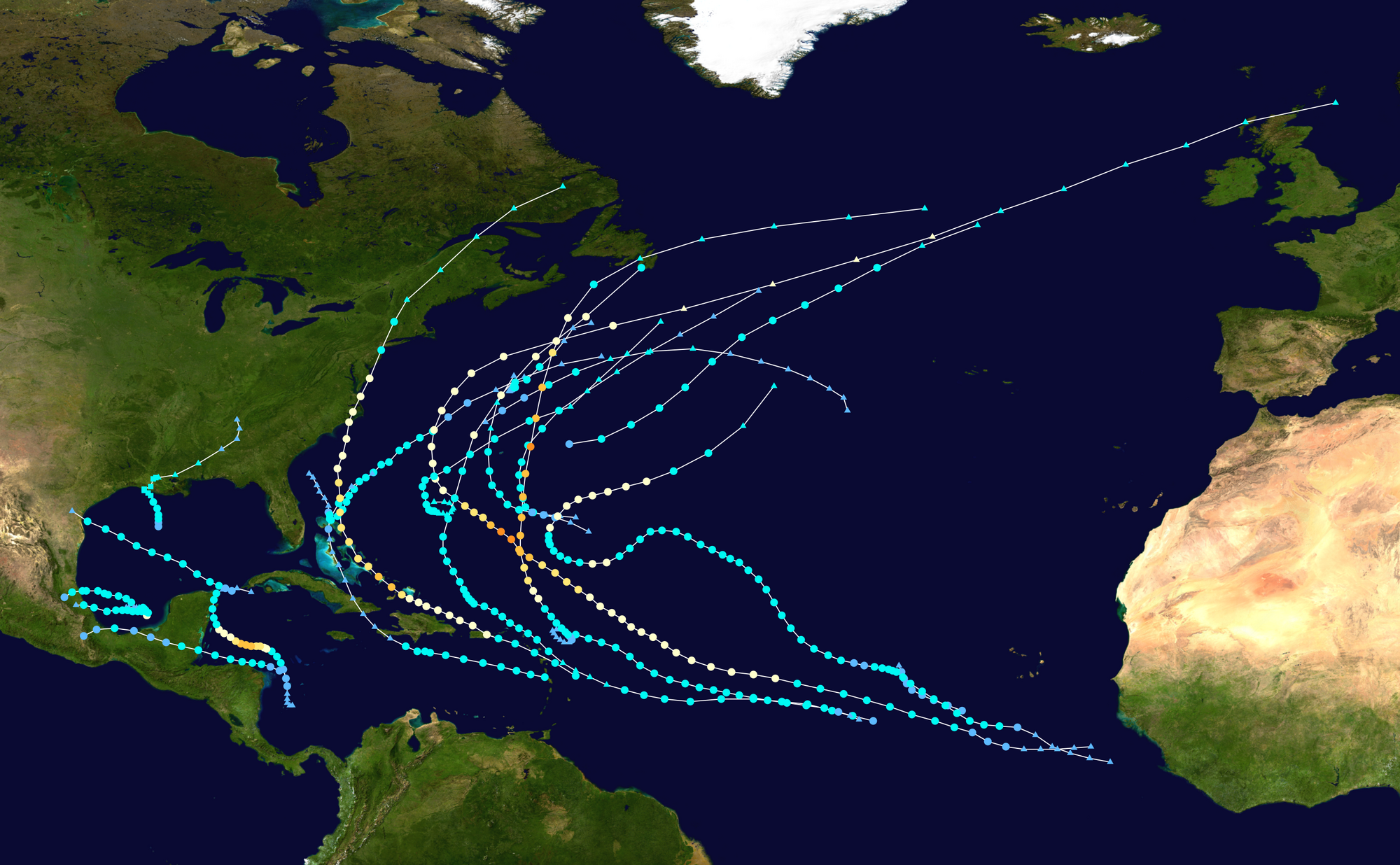 2011 Atlantic hurricane season | Tropical Cyclones Wikia | FANDOM ...