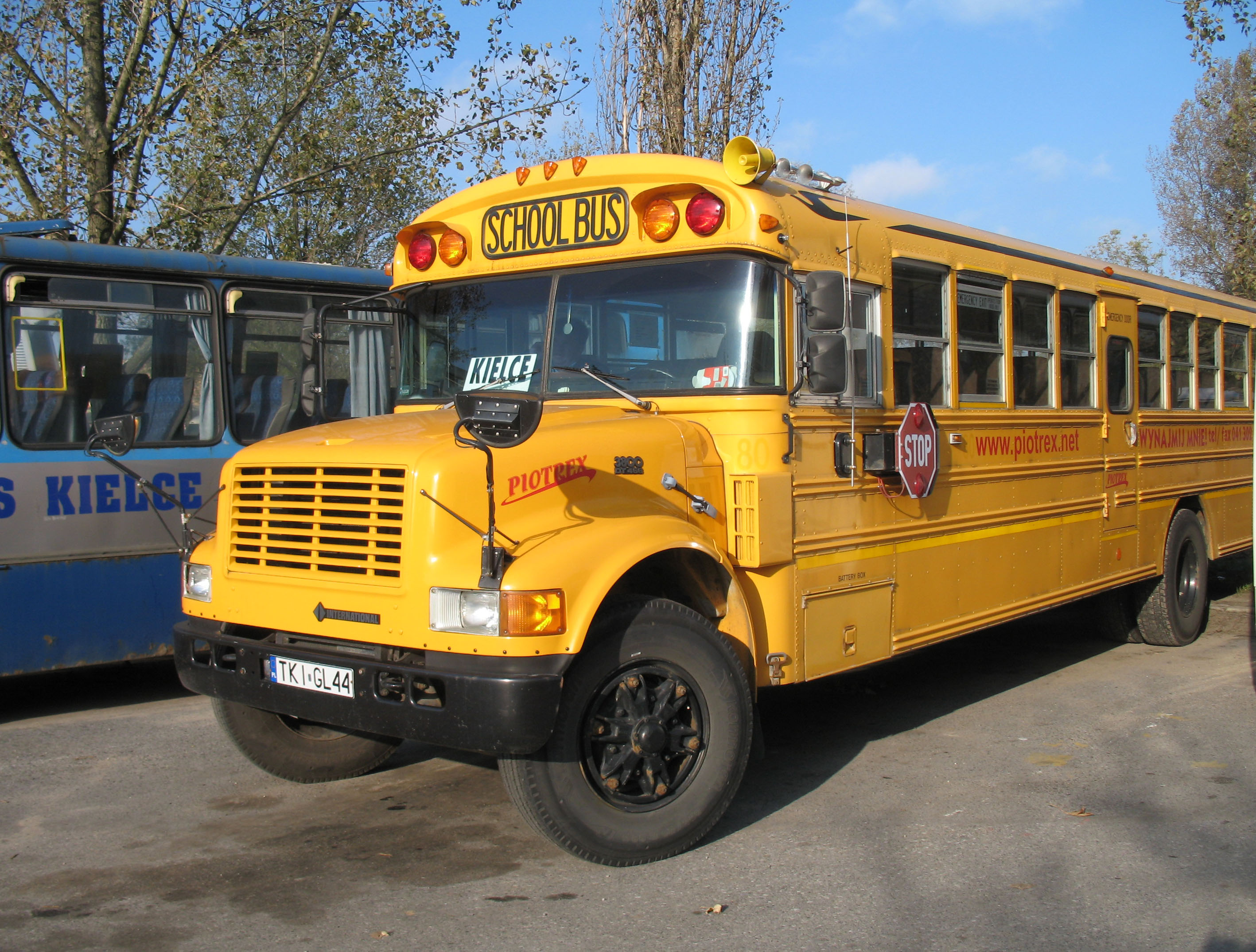 A Blue Bird Based International 3800