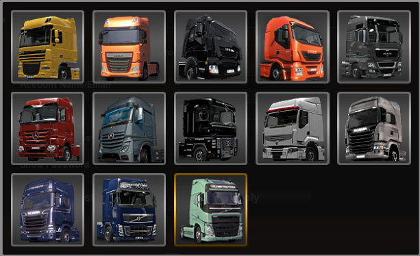 Slikovni rezultat za euro truck simulator 2 trucks list