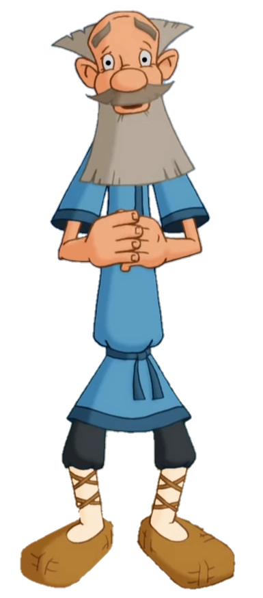 Дед из мультика про алешу поповича. Дедушка алеша. Дедушка алеша. Дедушка алеша. Тихан из алеши попоповича.