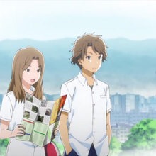 Wallpaper Tsuki ga kirei season 2 release date For iPhone