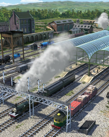 Knapford Station Thomas The Slender Engine Roblox Wiki Fandom
