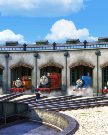 Tidmouth Sheds Thomas The Slender Engine Roblox Wiki Fandom