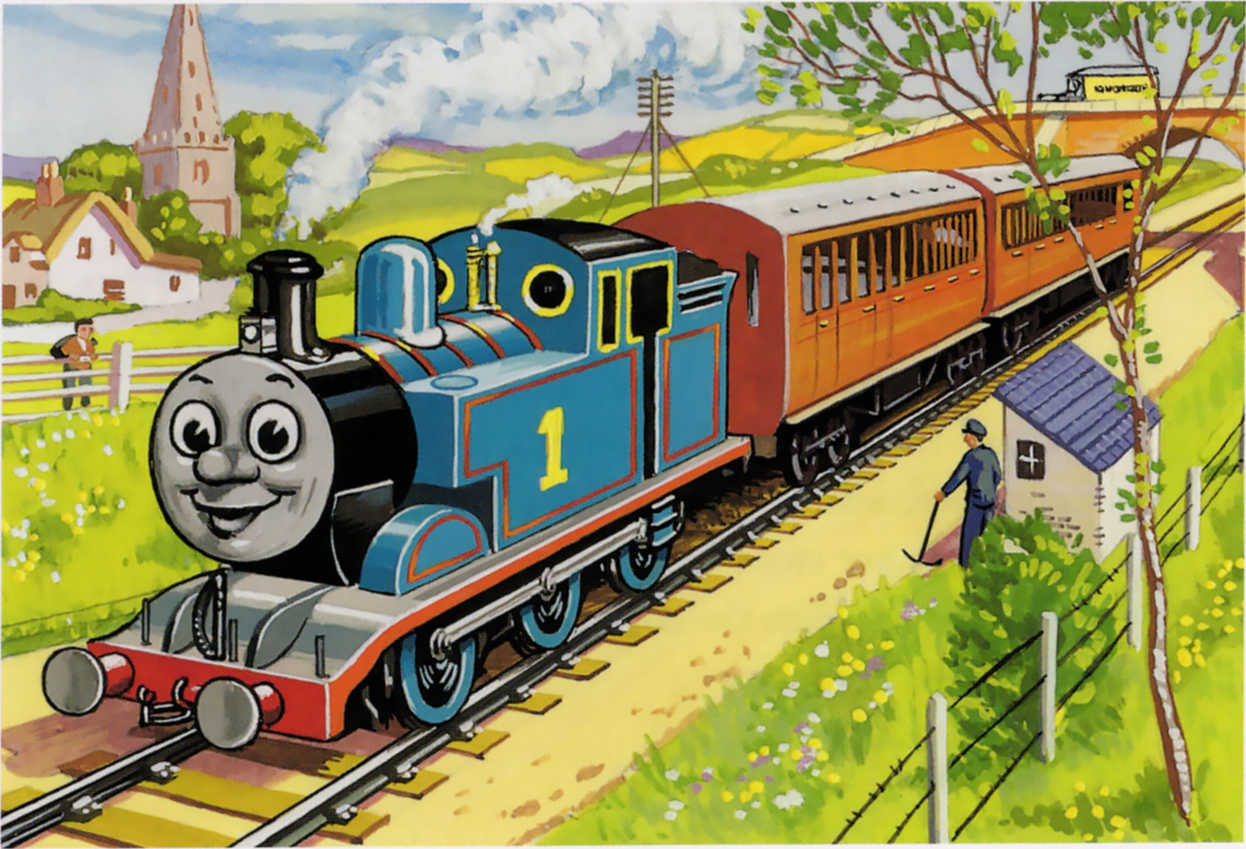 Thomas On His Branch Line