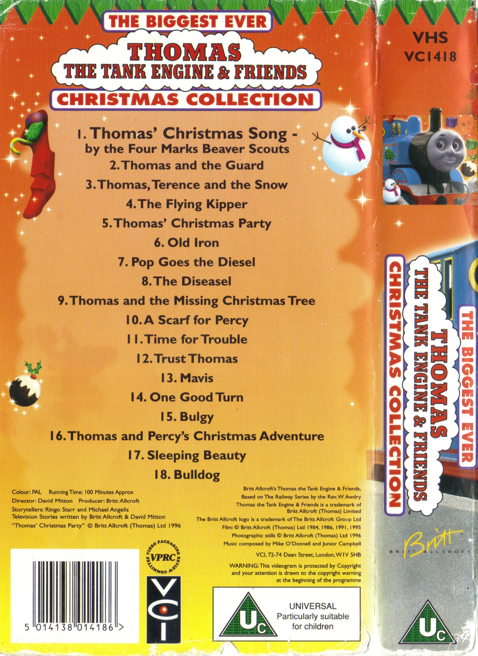 thomas the tank engine christmas collection