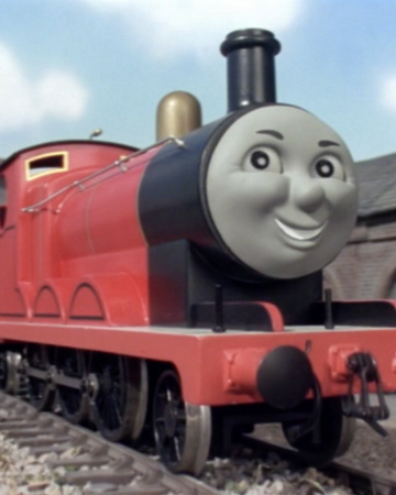 james the red engine thomas tank engine