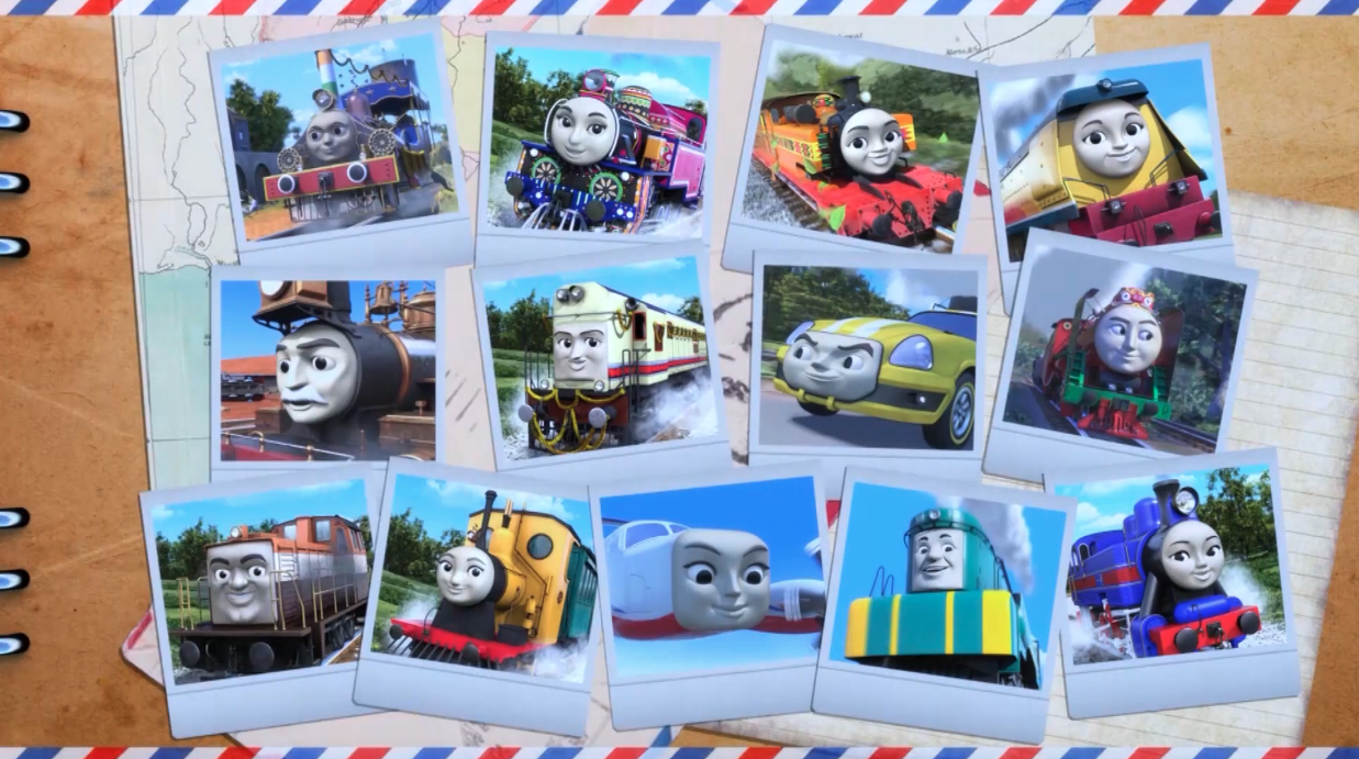 thomas adventures trains list