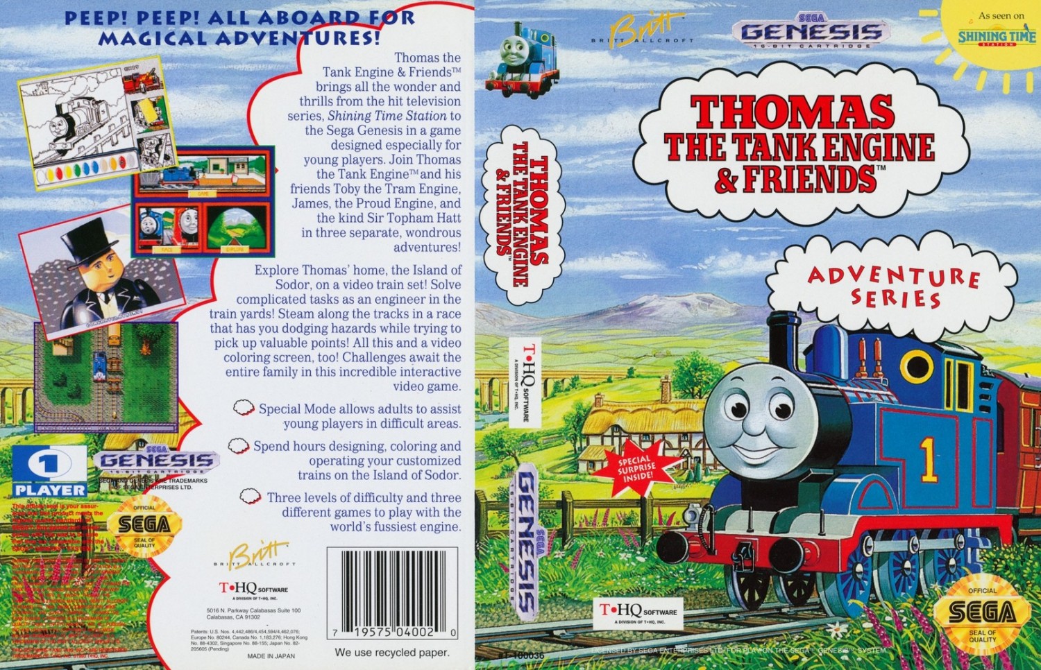 Adventure Series (Mega Drive)/Gallery | Thomas the Tank Engine Wikia ...