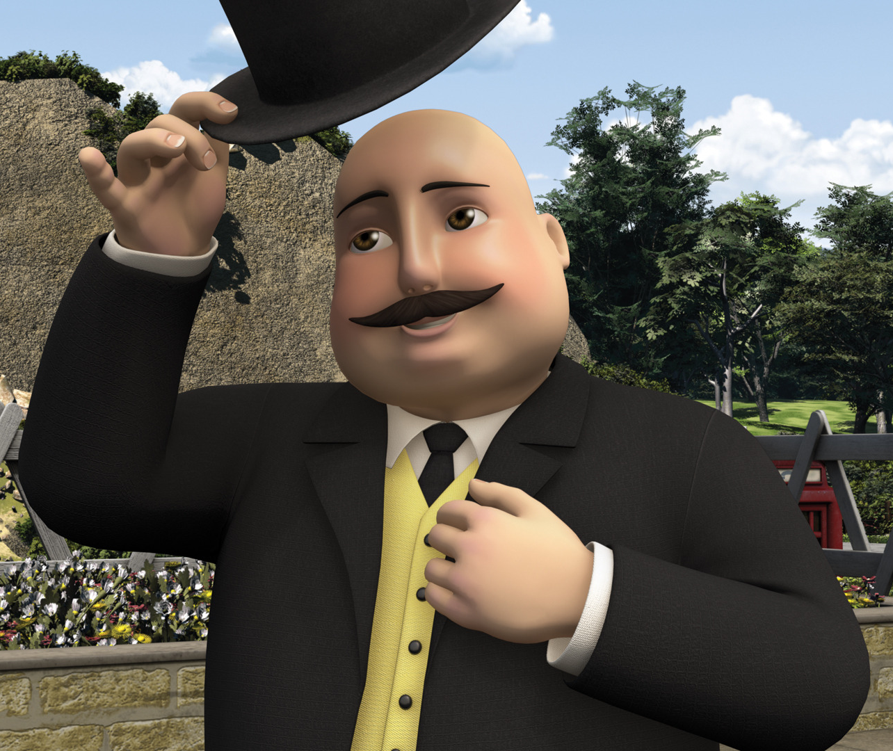 thomas the tank engine sir topham hatt