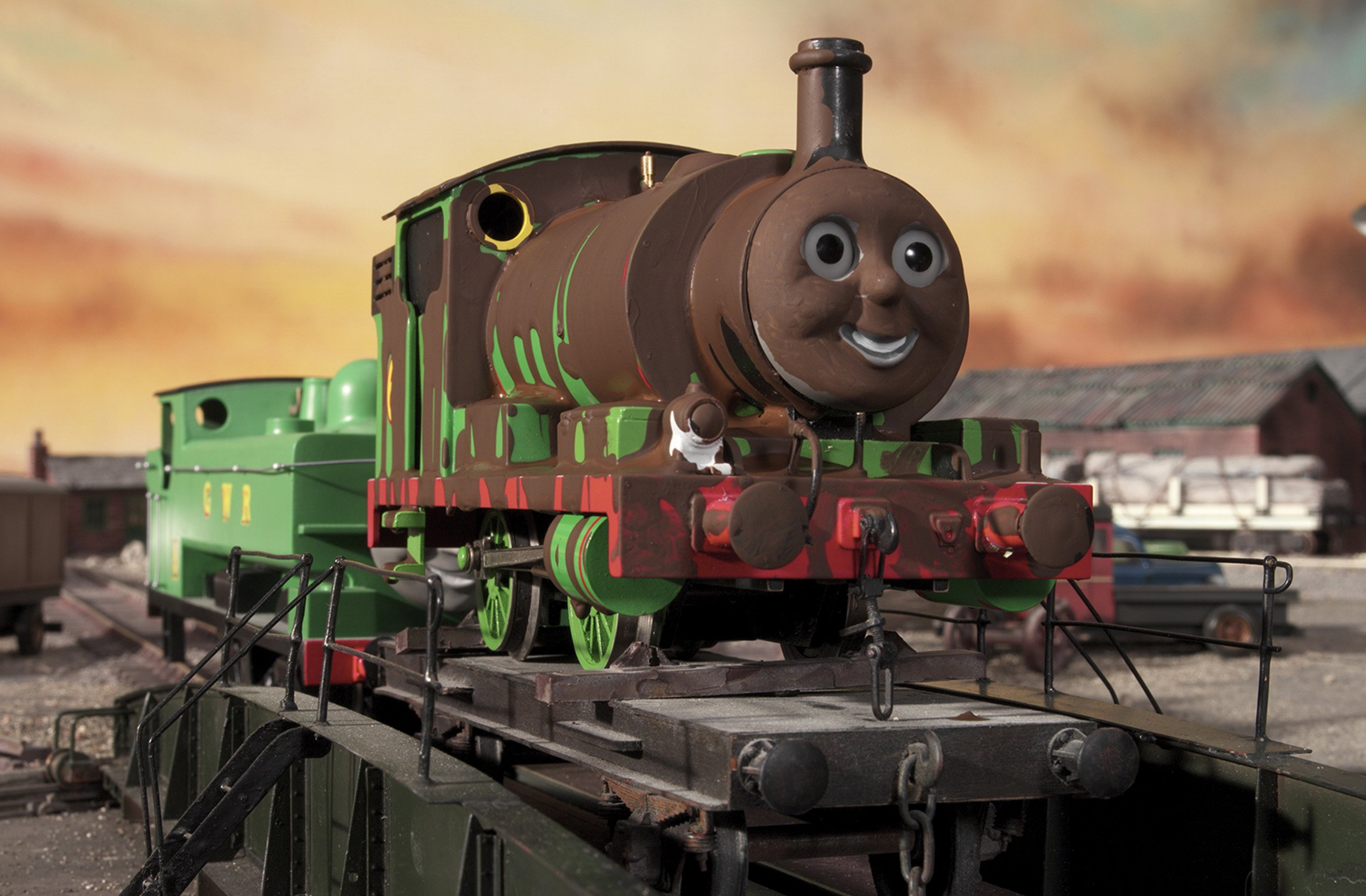 Percy S Chocolate Crunch Thomas The Tank Engine Wikia Fandom - roblox thomas and friends accidents 2