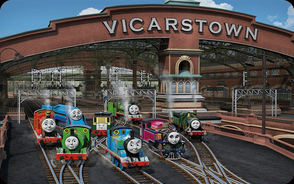 thomas and friends vicarstown station