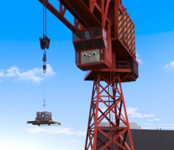 crane thomas the tank engine