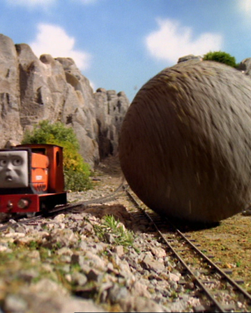 thomas the tank engine rusty and the boulder
