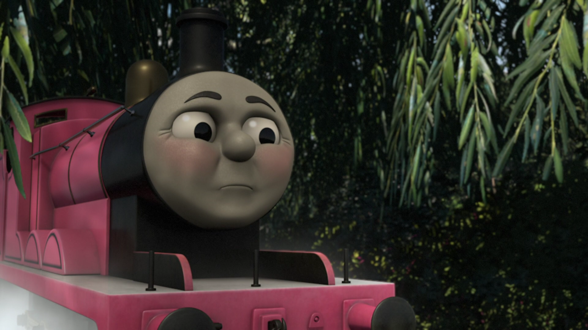 pink thomas the tank engine