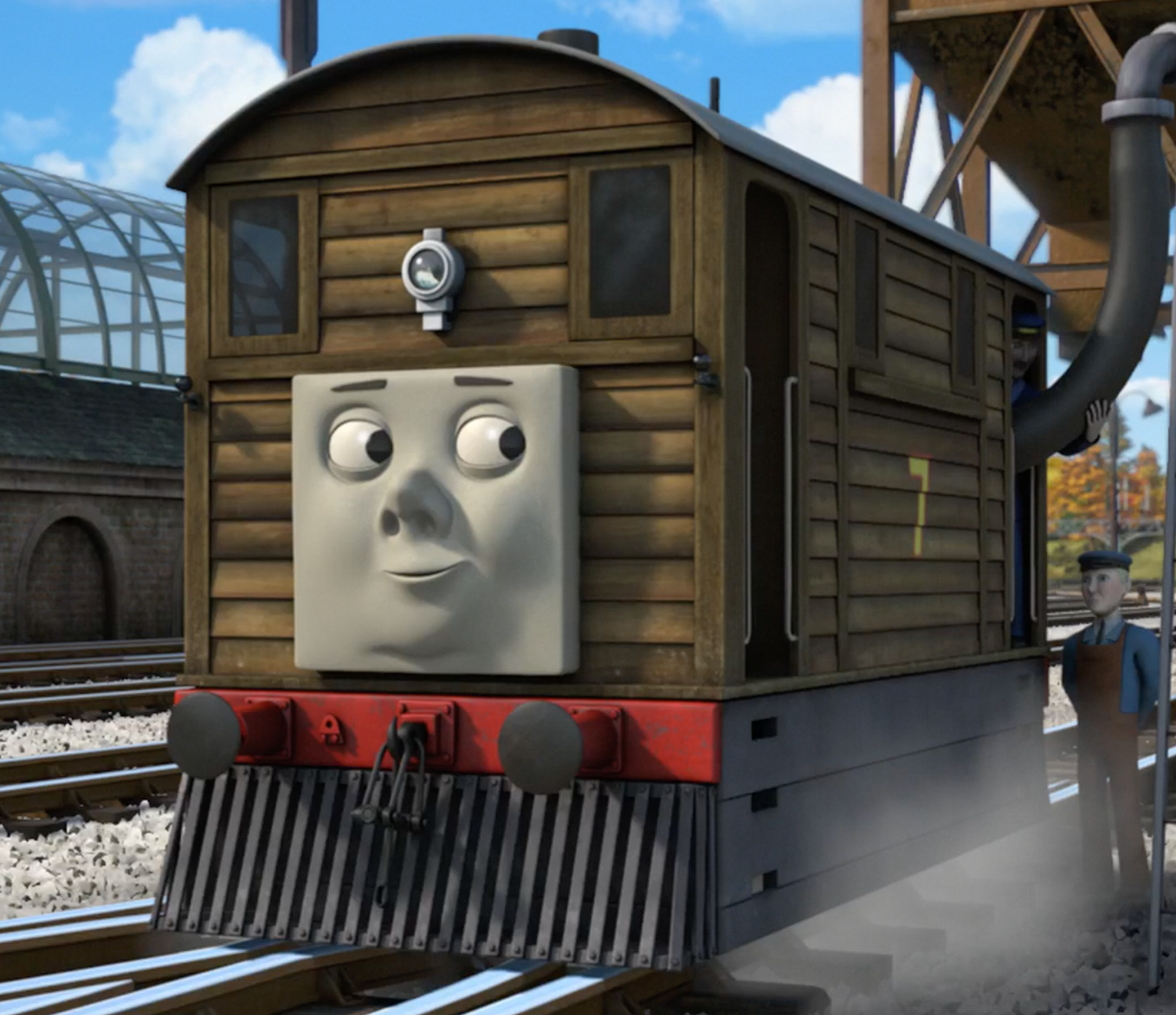 toby the train engine