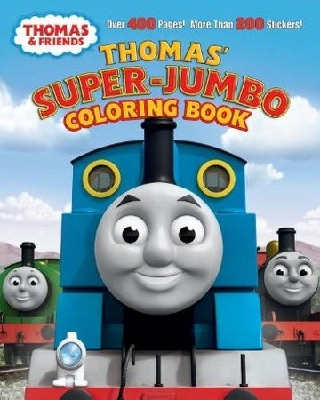 Thomas Super Jumbo Coloring Book Thomas The Tank Engine