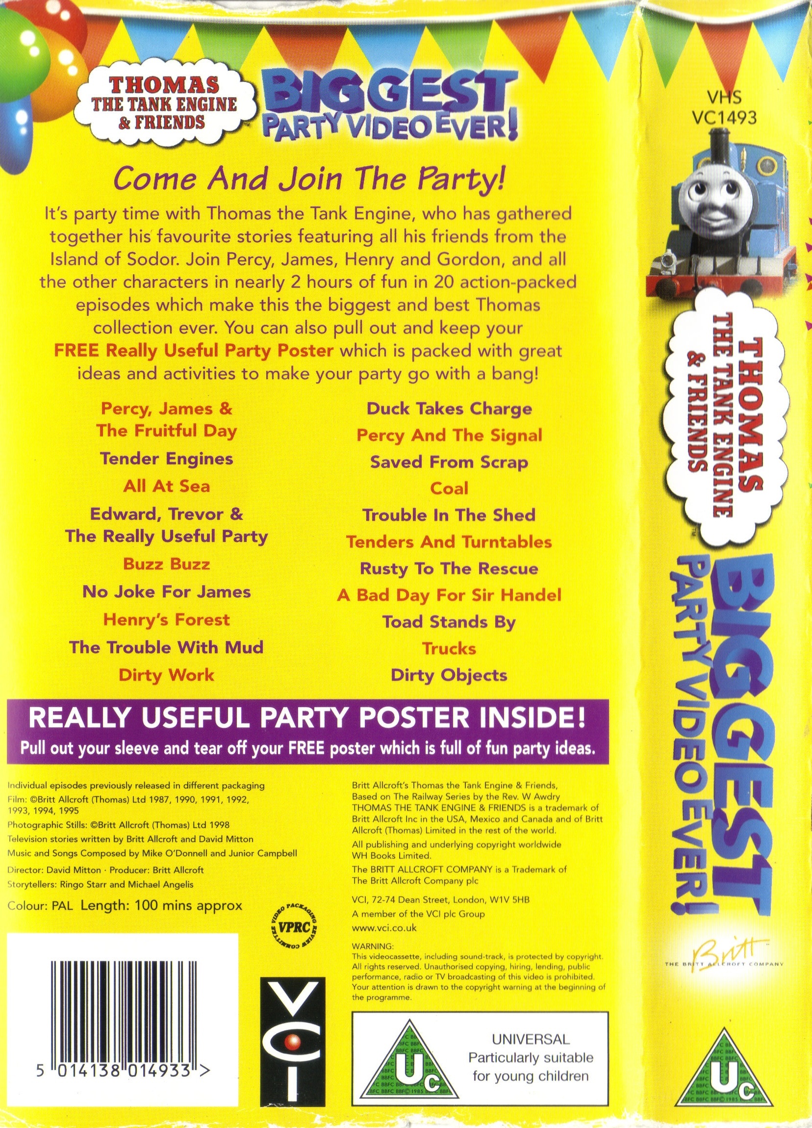 Biggest party video ever thomas the tank engine wikia fandom