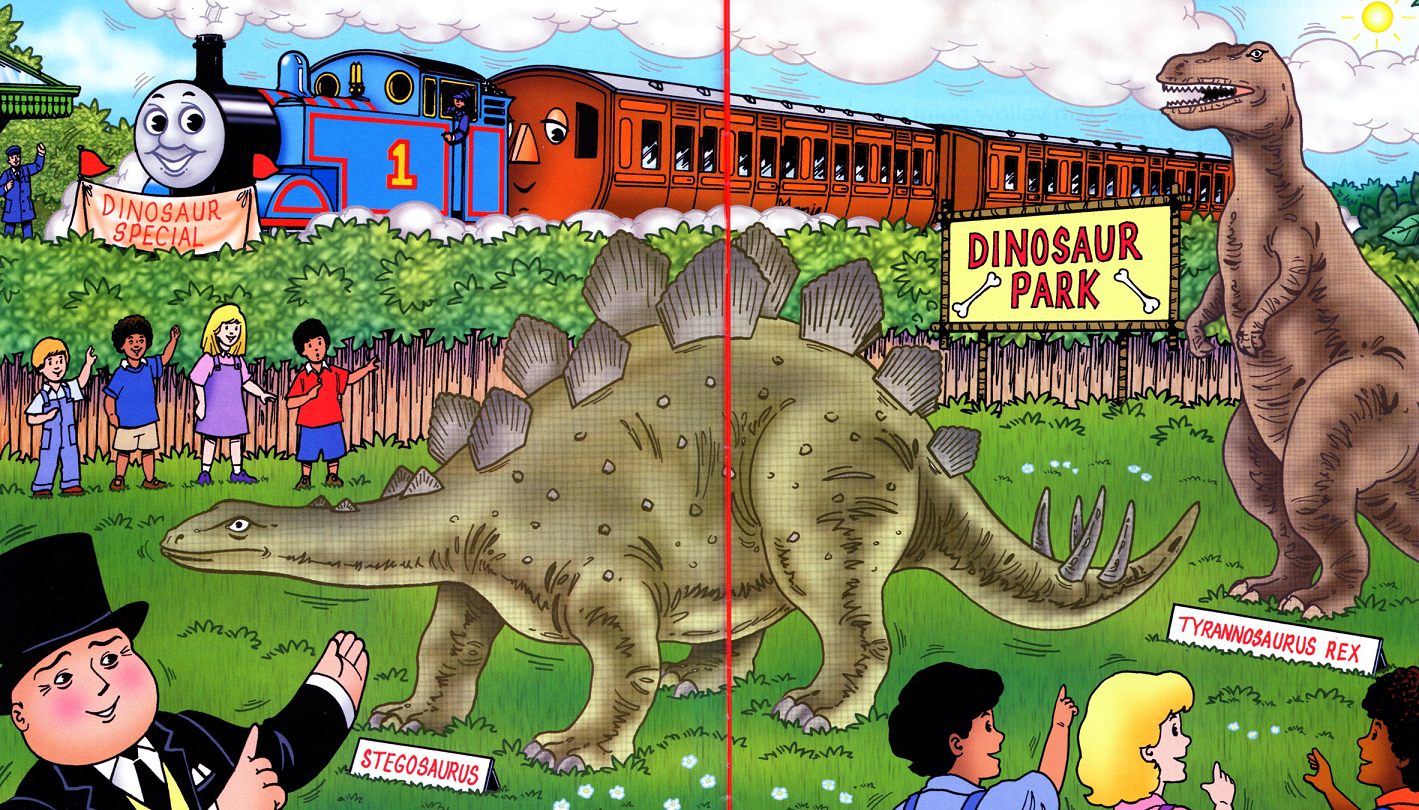 dinosaur thomas the train