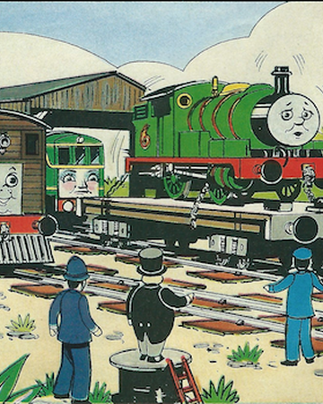 Percy S Predicament Magazine Story Thomas The Tank Engine Wikia Fandom