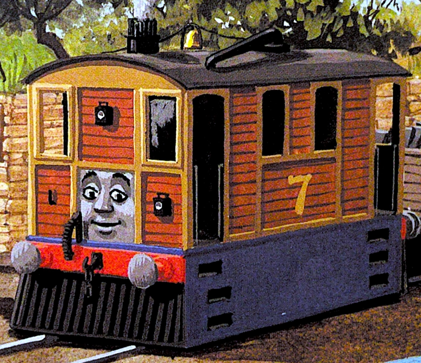 toby the tram engine thomas train