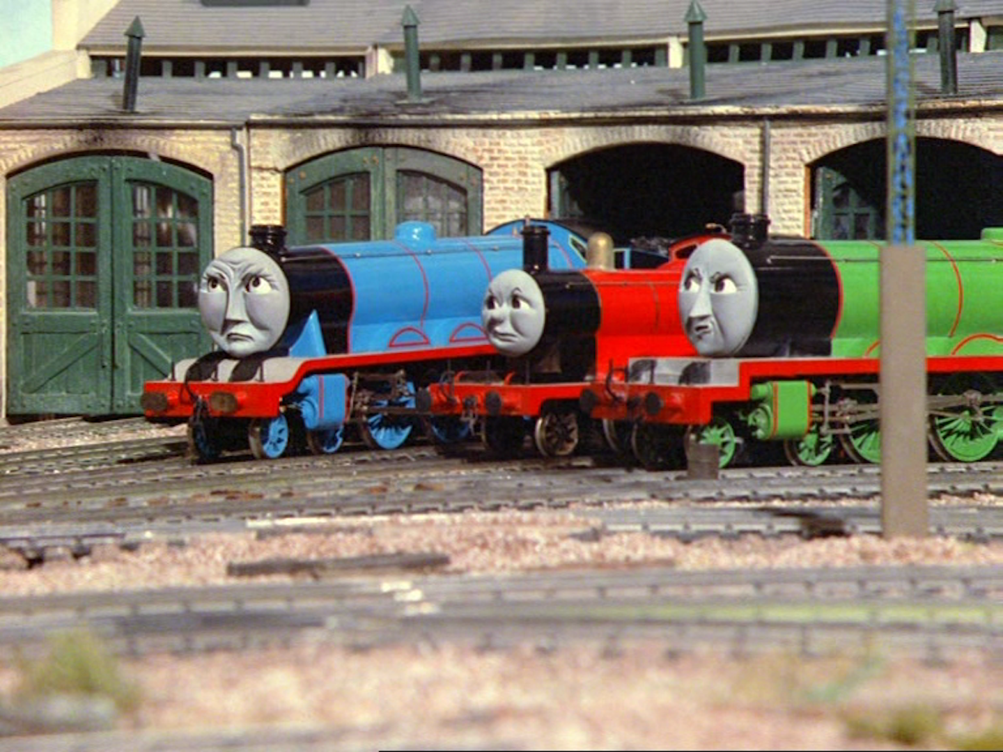 thomas train shed