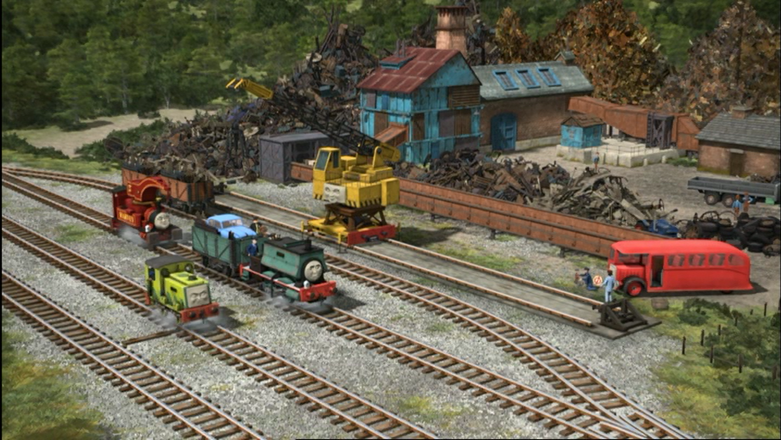 thomas and friends scrap yard