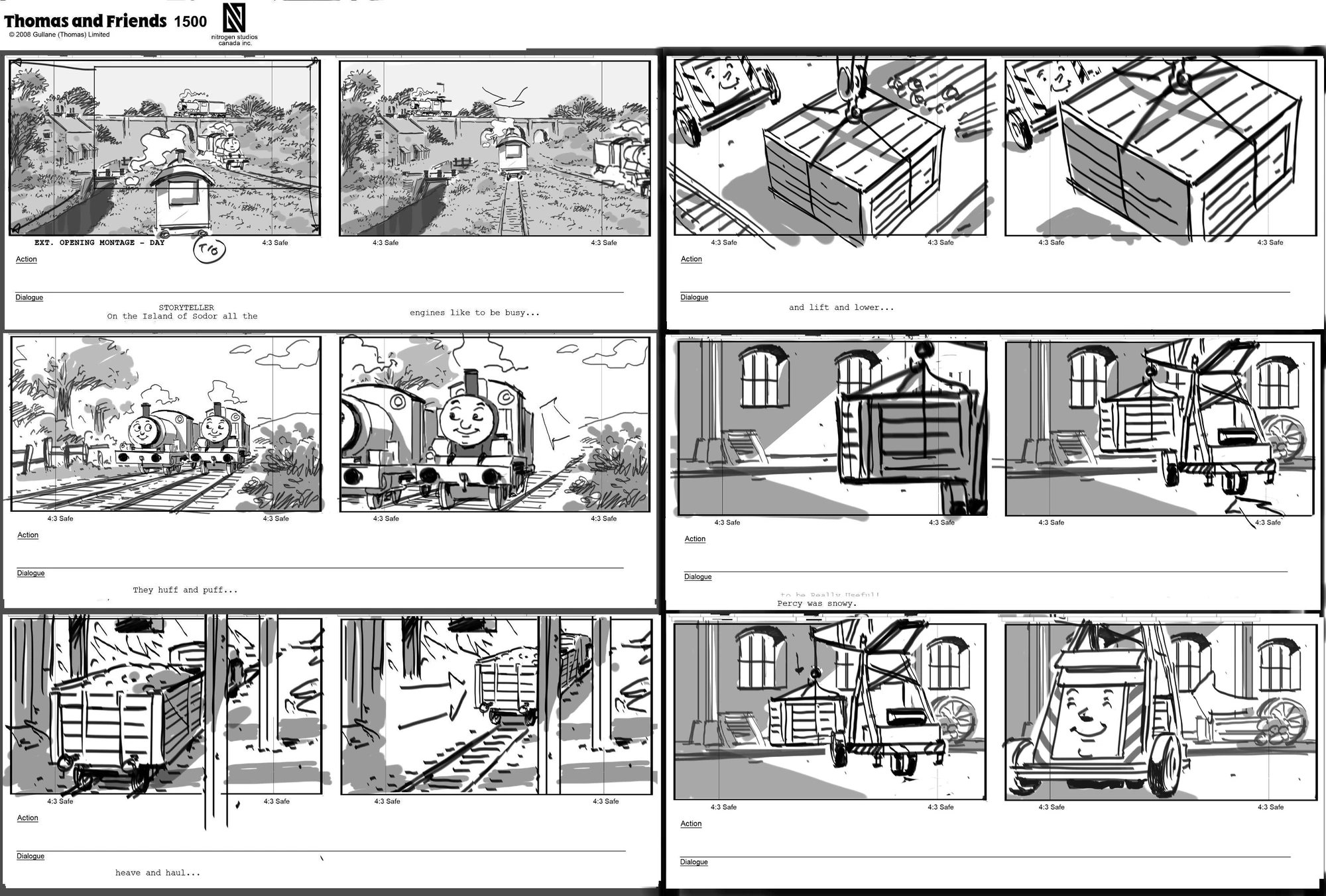 Image KevinTheSteamieStoryboard1.jpg Thomas the Tank Engine Wikia