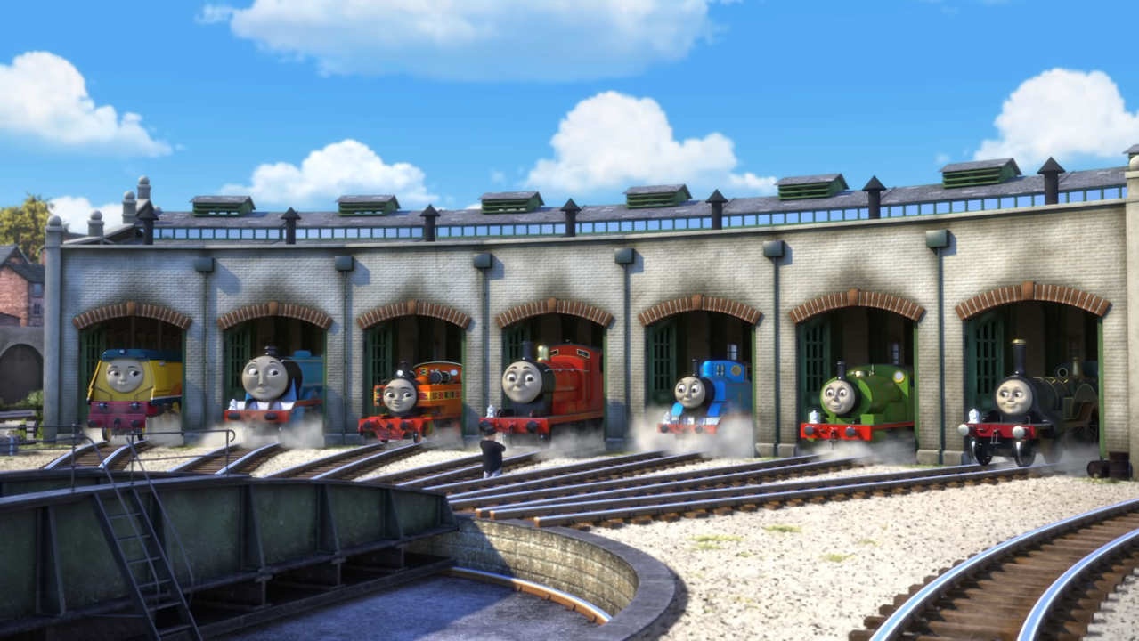 thomas the train tidmouth shed