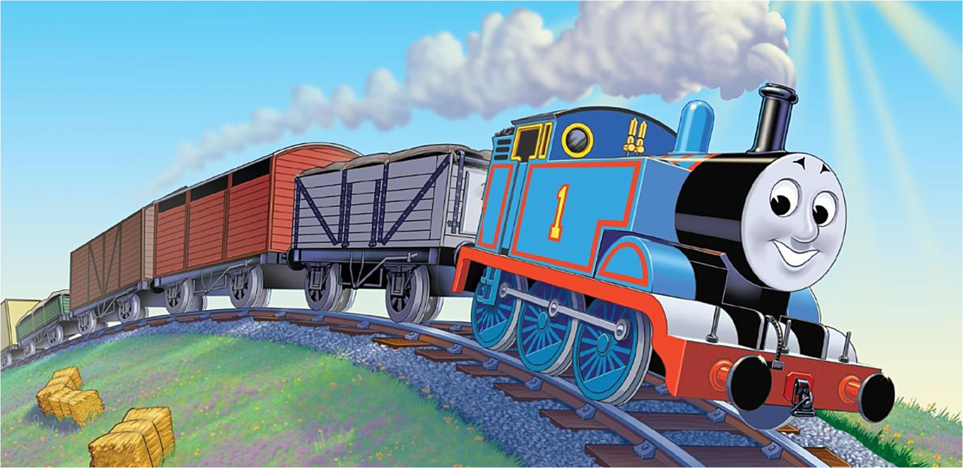 blue train thomas the tank engine