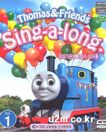 Thomas Friends Sing A Long Vol 1 Korean Dvd Thomas The Tank