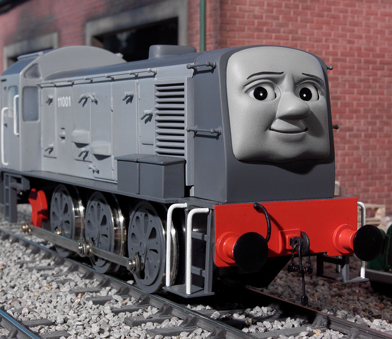 grey train thomas the tank engine