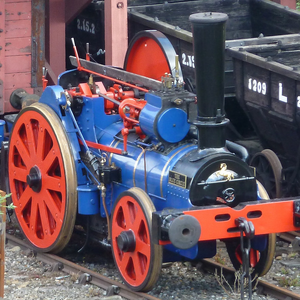 fergus the railway traction engine