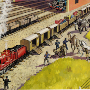 thomas and friends circus train
