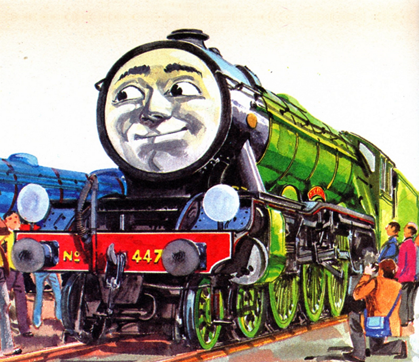 thomas the train flying scotsman